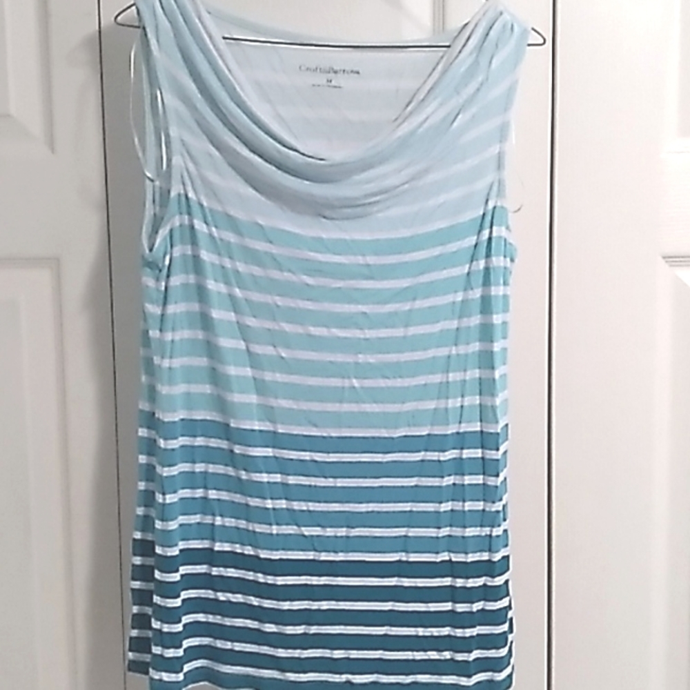 Croft & Barrow no sleeves shirt